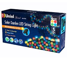 Садовая гирлянда на солнечной батарее "ШАРИКИ" Uniel USL-S-122/PT5000 Milkyway 1AA IP44 картинка 